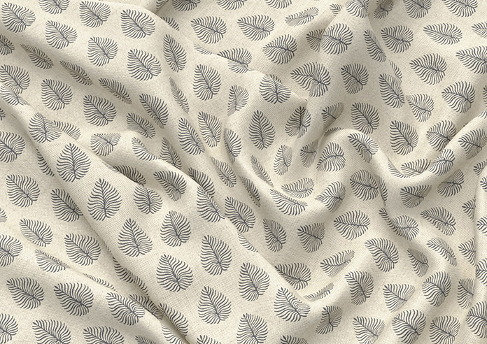 Emily Bond Jaipur, Charcoal - Made to Measure Curtains - Image 4